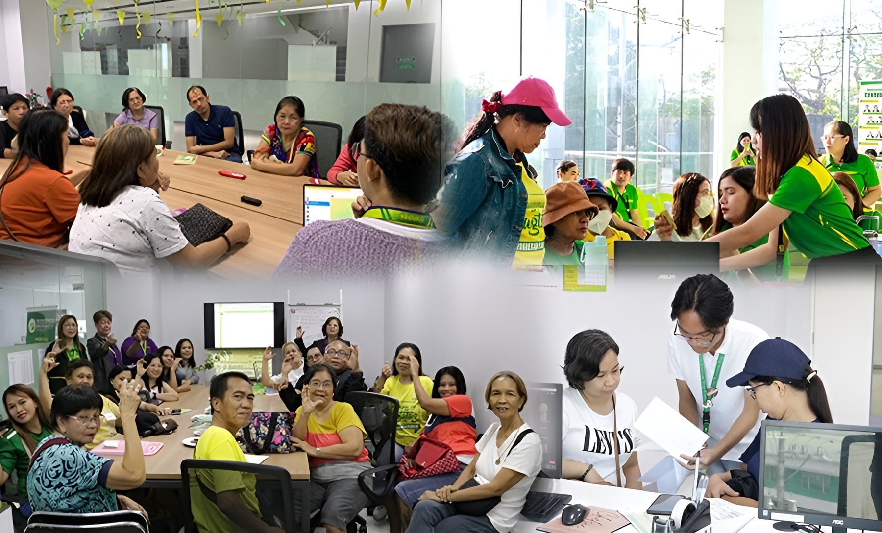 NOVADECI face-to-face membership activities — seminars, member assistance, and community gatherings