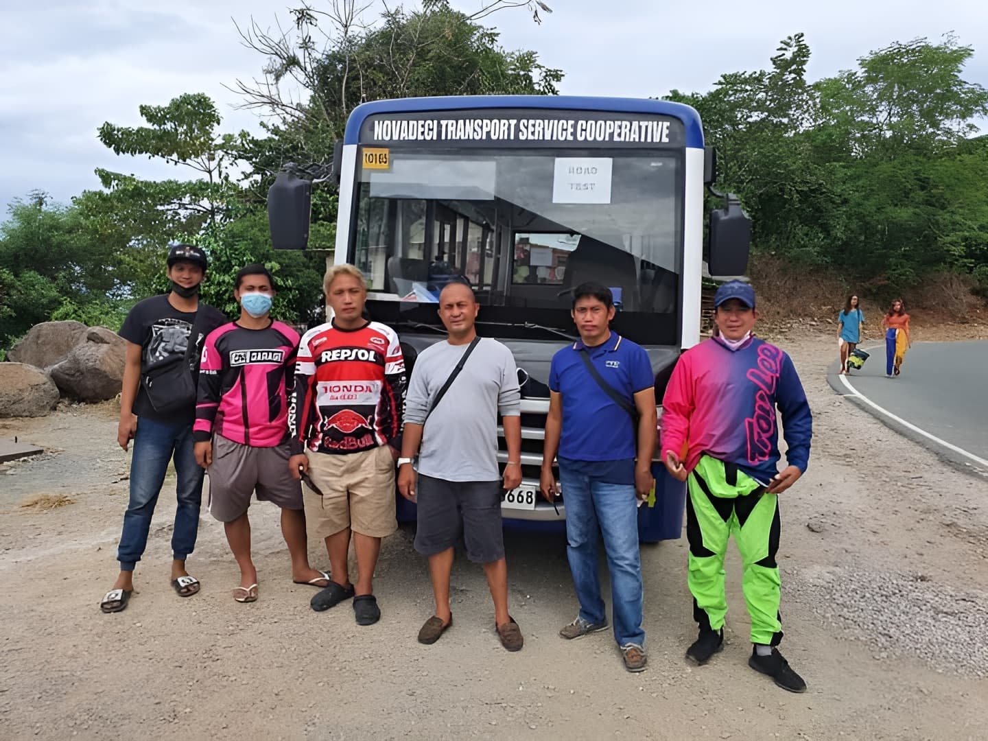 NOVADECI Transport Service Cooperative team with modern minibus during road test