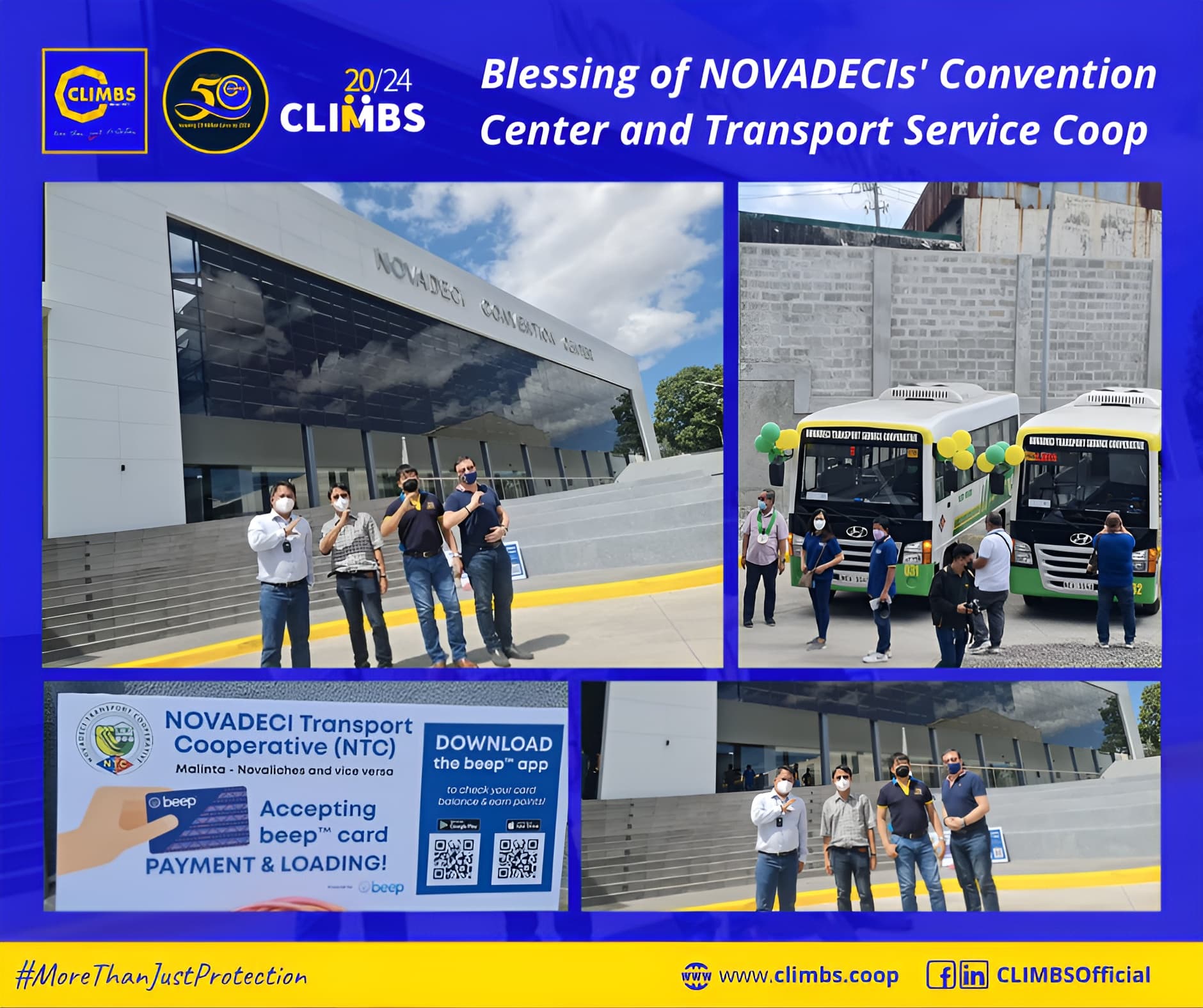 Blessing of NOVADECI Convention Center and Transport Service Cooperative — Malinta–Novaliches route and fleet highlights